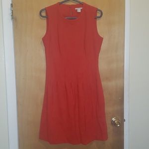 H&M pleated dress